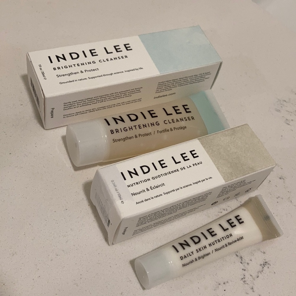 Final Price Drop - IndieLee BrighteningCleanser & DailySkinNutr. Set